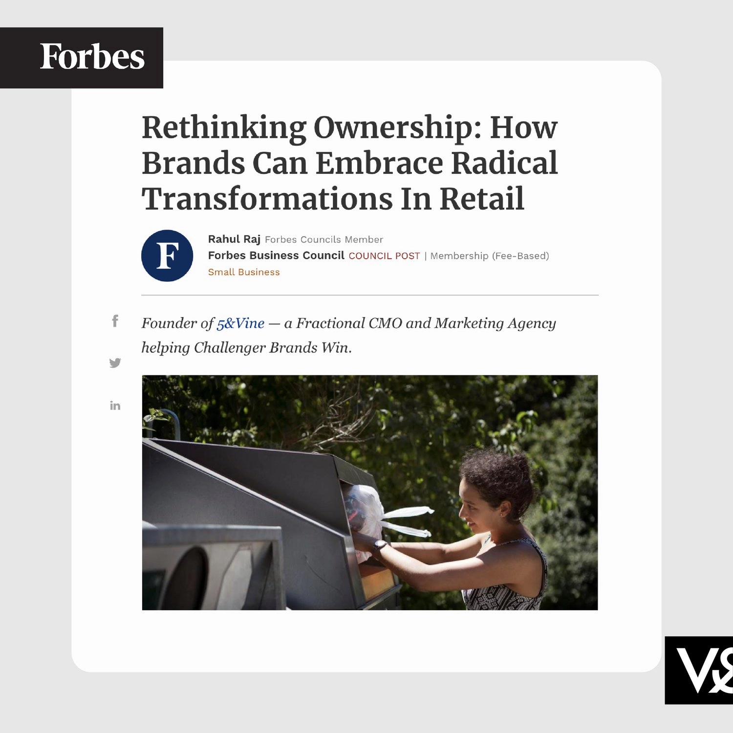 Forbes – 5&Vine